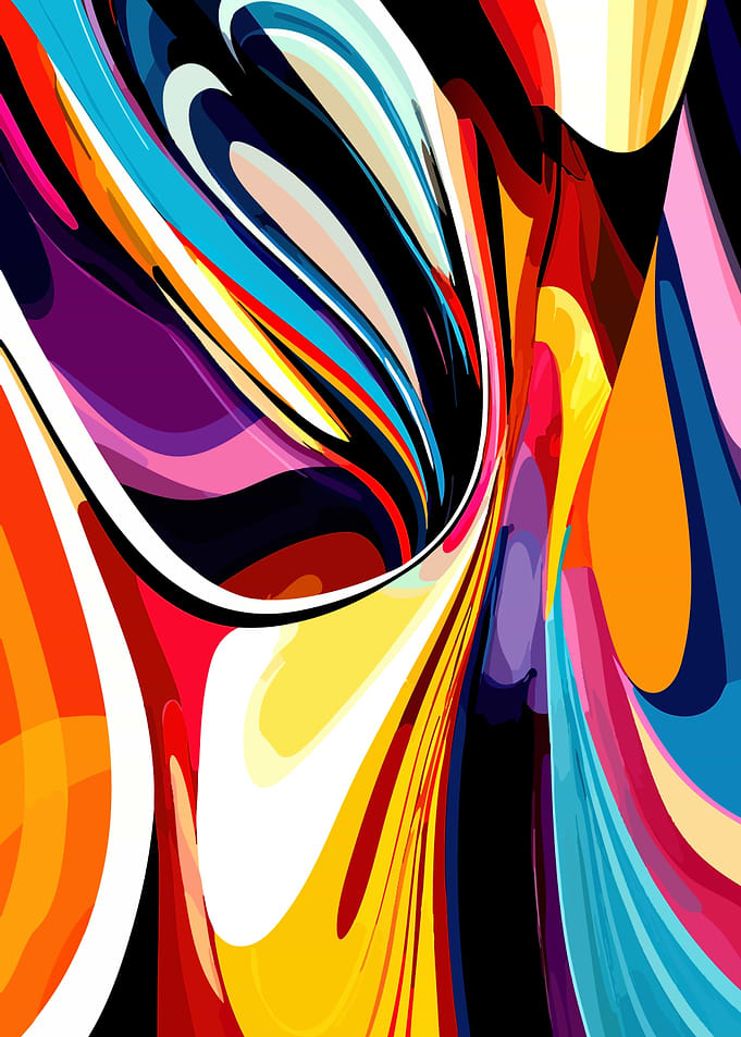 Colorful Abstract Swirls