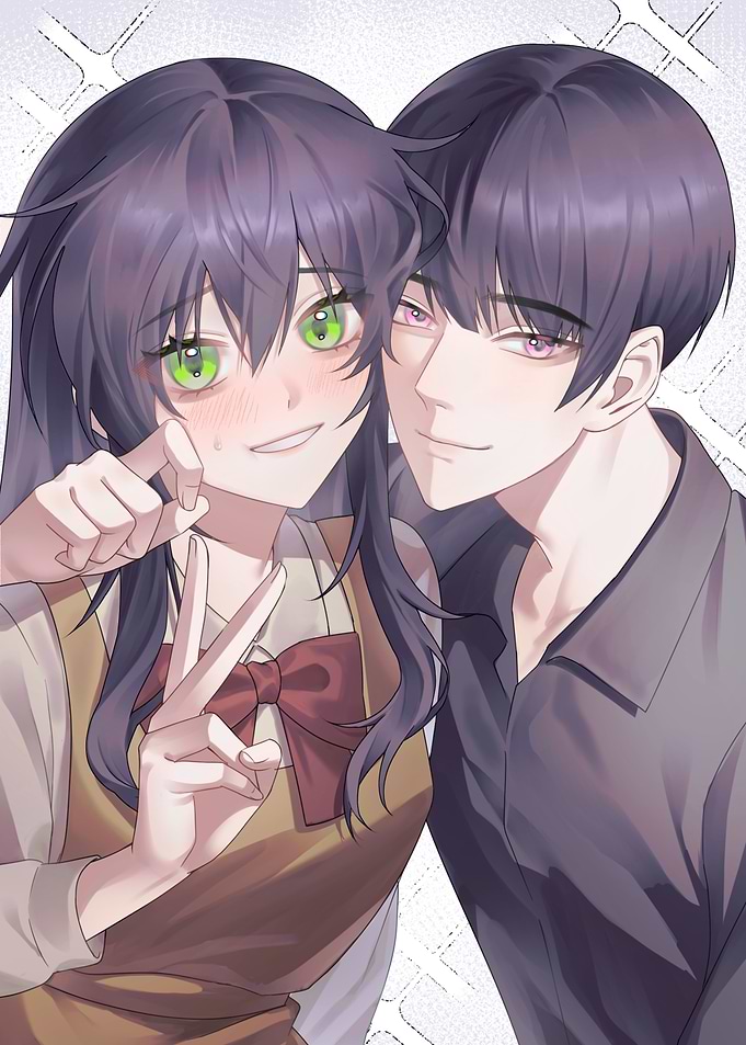 Anime Couple Selfie