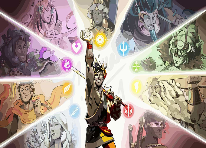 Hades Game Character Art