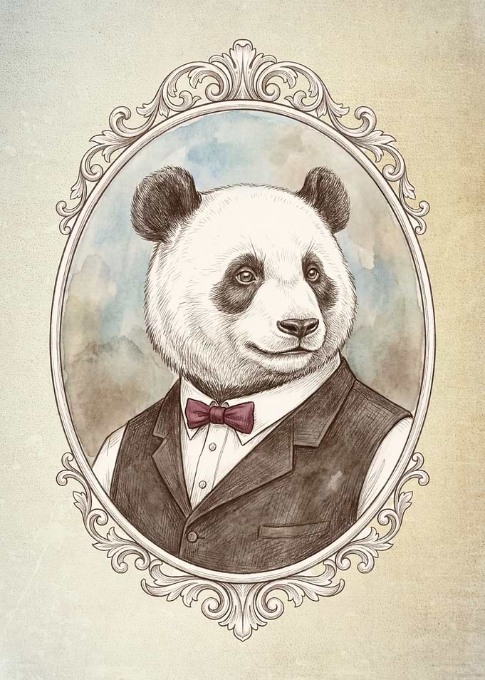 Panda Portrait