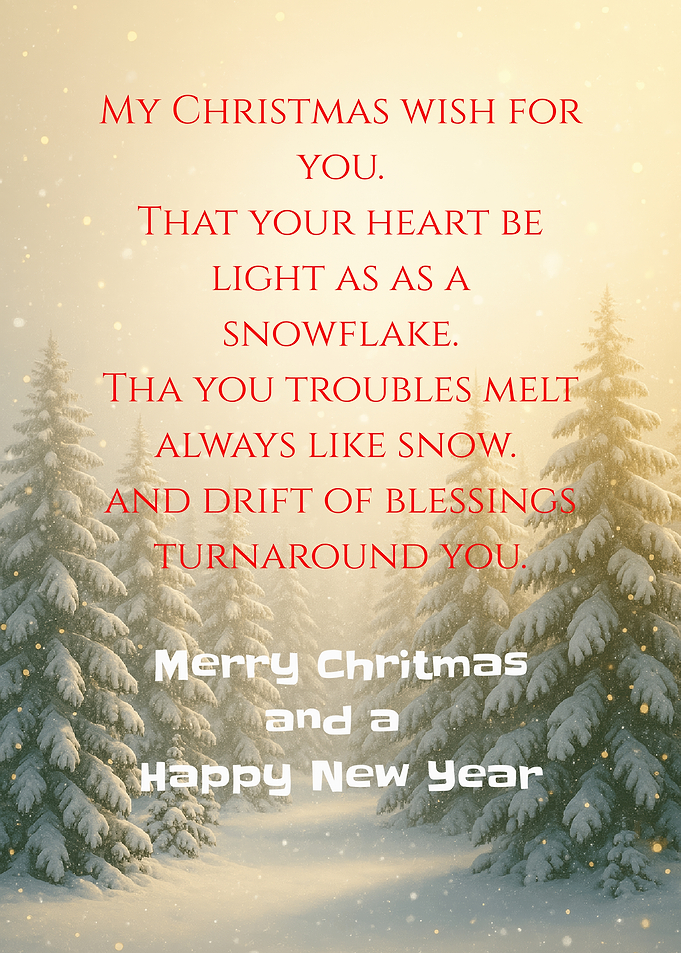 Christmas Wish in Winter Wonderland