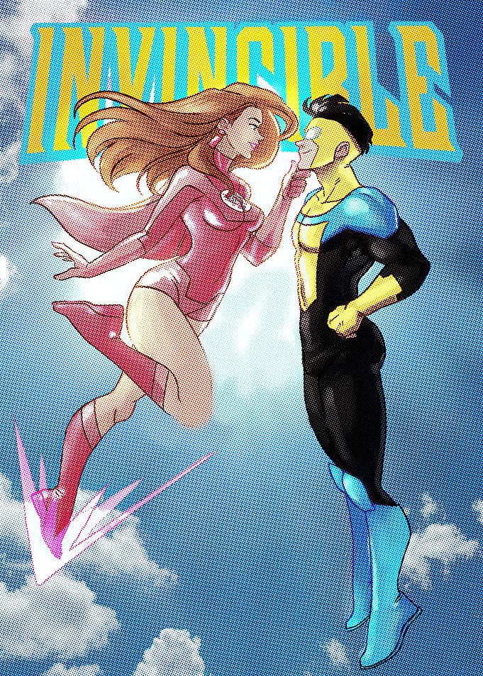 Invincible Atom Eve Comic Art