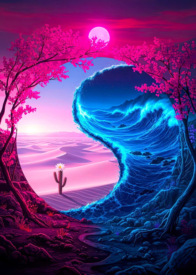 Desert Wave Dreamscape
