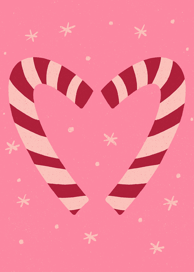 Candy Cane Heart