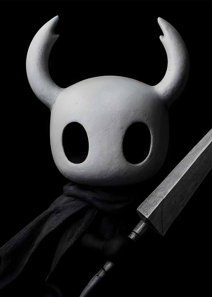 Hollow Knight character close-up