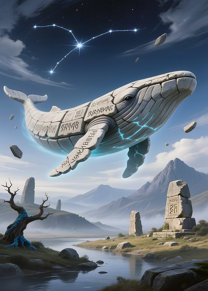 Stone Whale Constellation Landscape