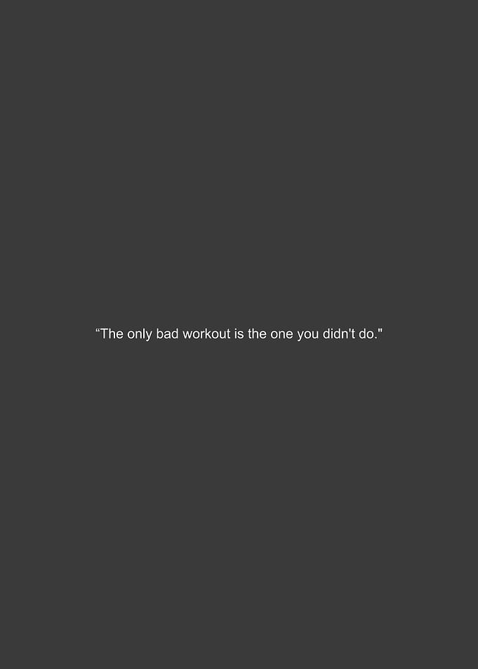 Workout Motivation Quote
