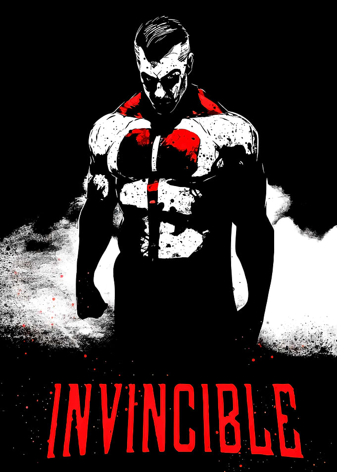 Invincible Comic Book Character Art