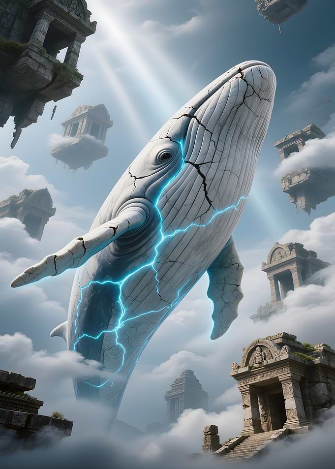 Stone Whale in the Sky