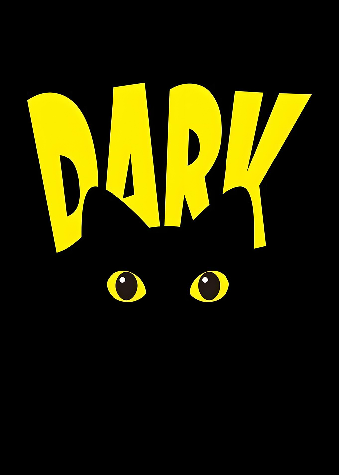Dark Cat Graphic