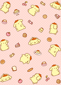 Pompompurin Pattern with Sweets