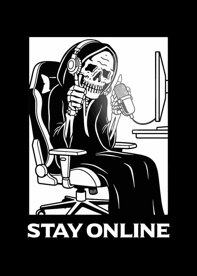 Stay Online: Grim Reaper Gamer
