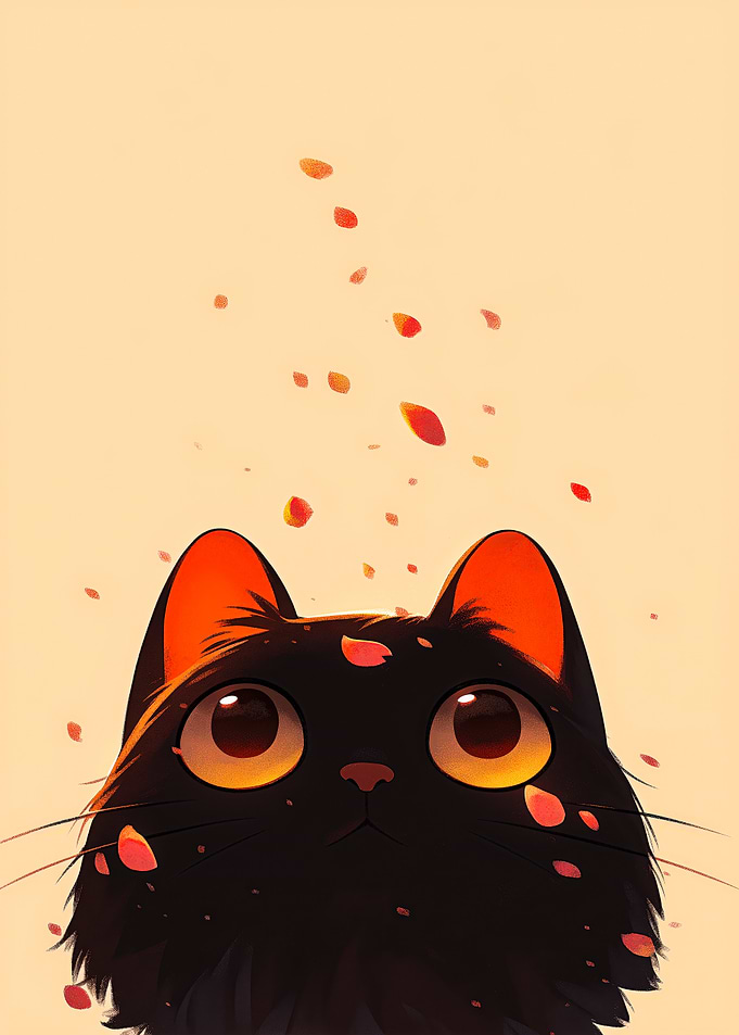 Cute Black Cat