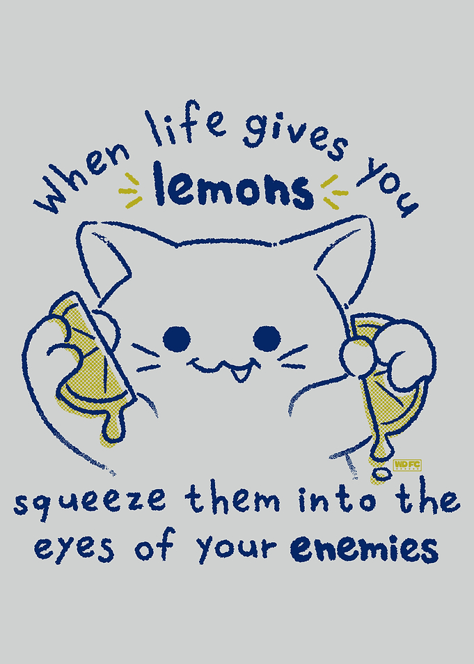 Cat with Lemons Revenge