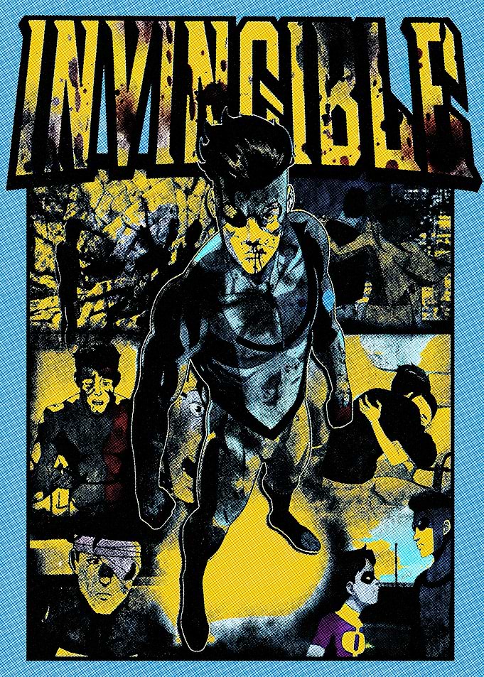 Invincible Comic Book Cover Art