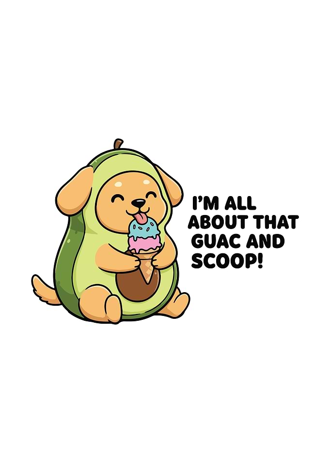 Avocado Dog with Ice Cream