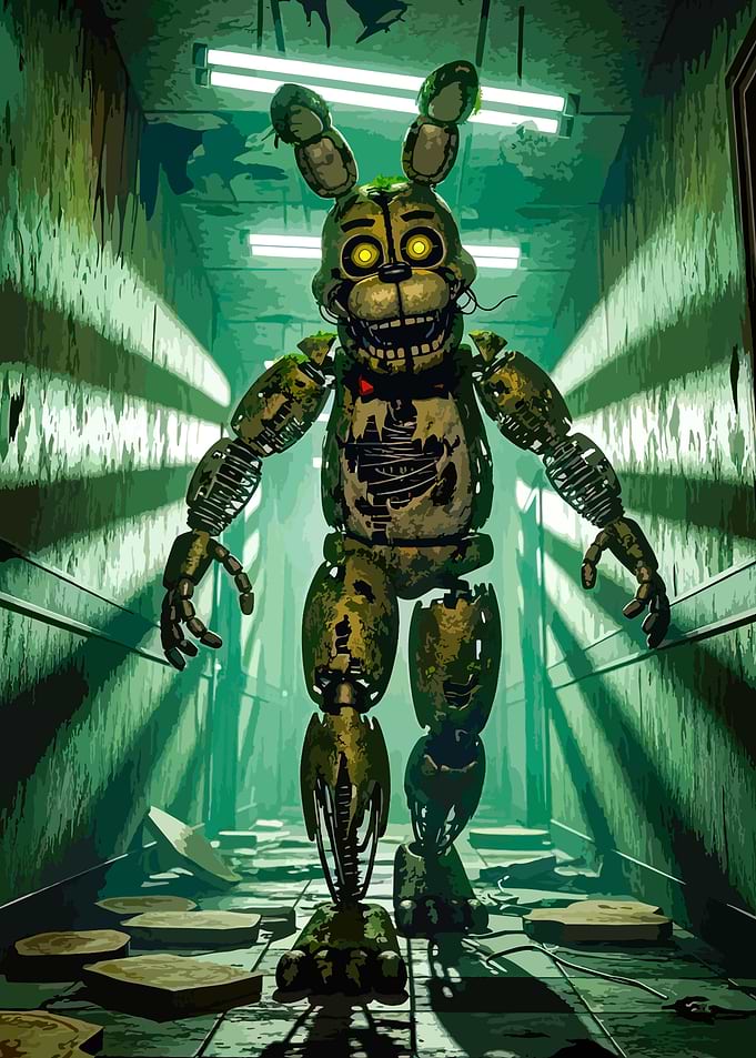 Five Nights at Freddy's in a Corridor