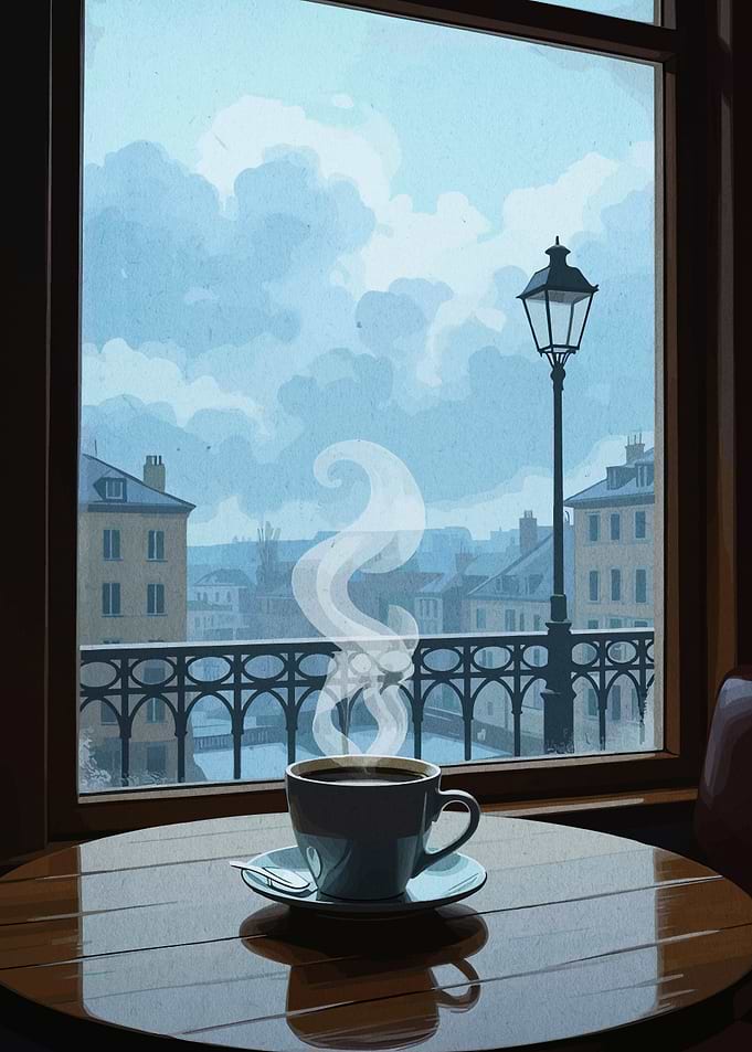 Coffee with a view