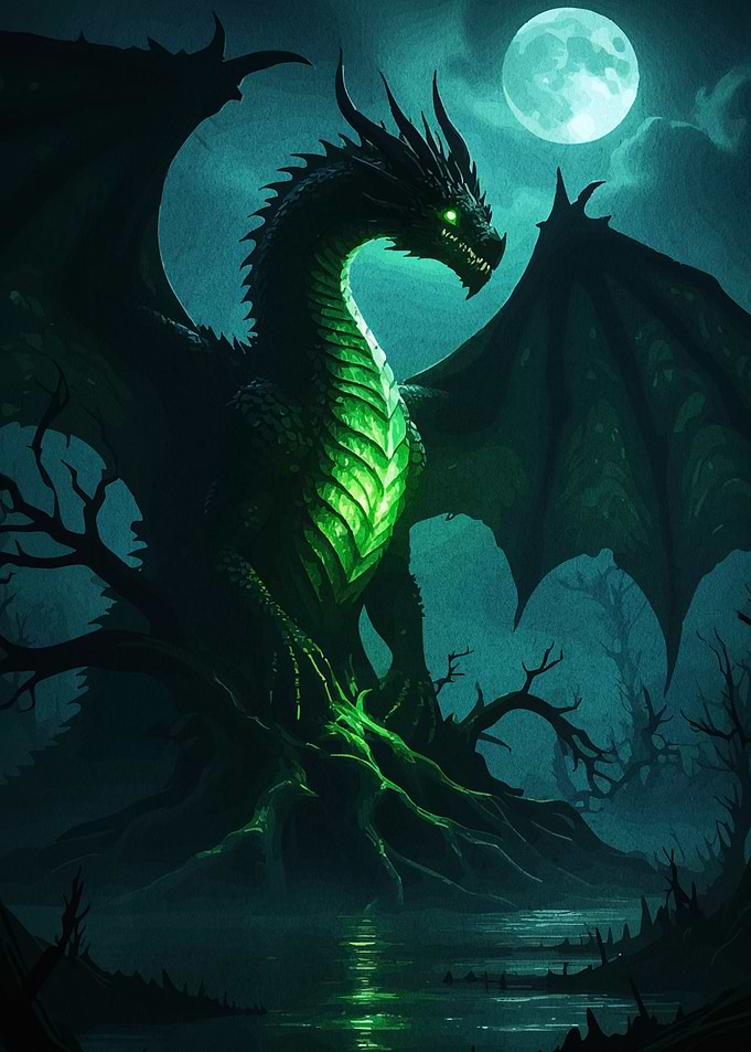 Green Dragon Moonlight