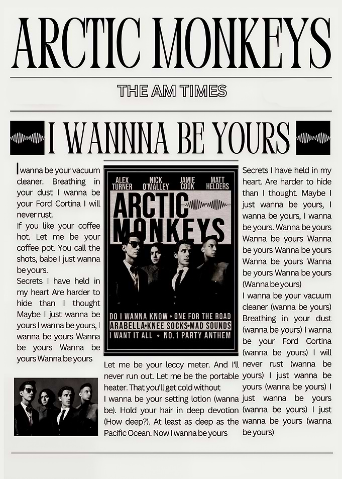 Arctic Monkeys - I Wanna Be Yours