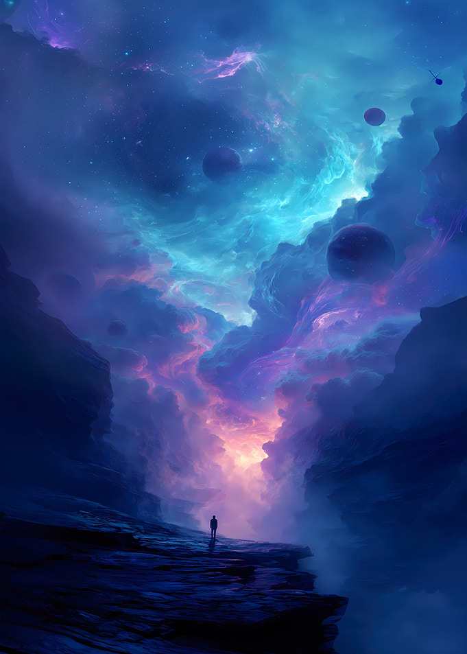 Cosmic Wanderer: A Journey Through Space
