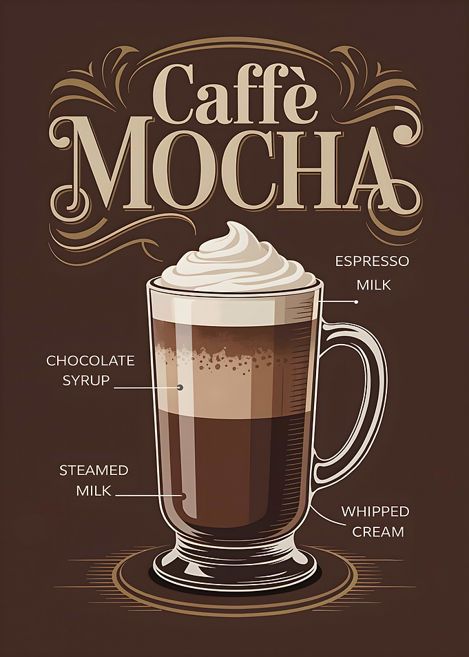 Vintage Caffe Mocha Coffee Recipe