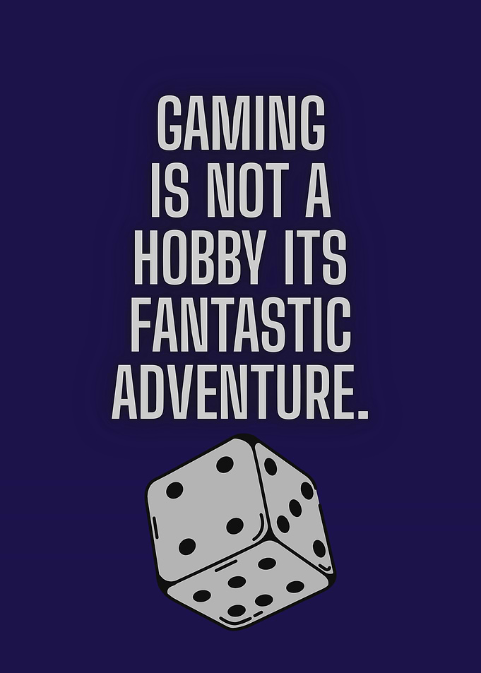 Gaming Adventure Dice Art
