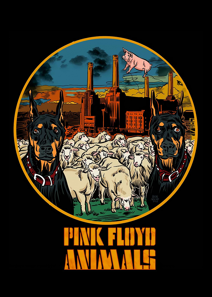 Pink Floyd Animals Art