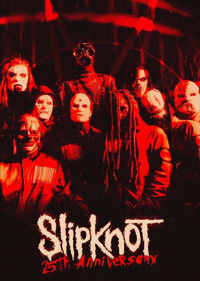 Slipknot 25th Anniversary Band Photo