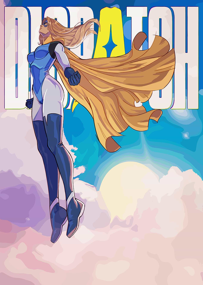 Dispatch Superheroine in the Sky