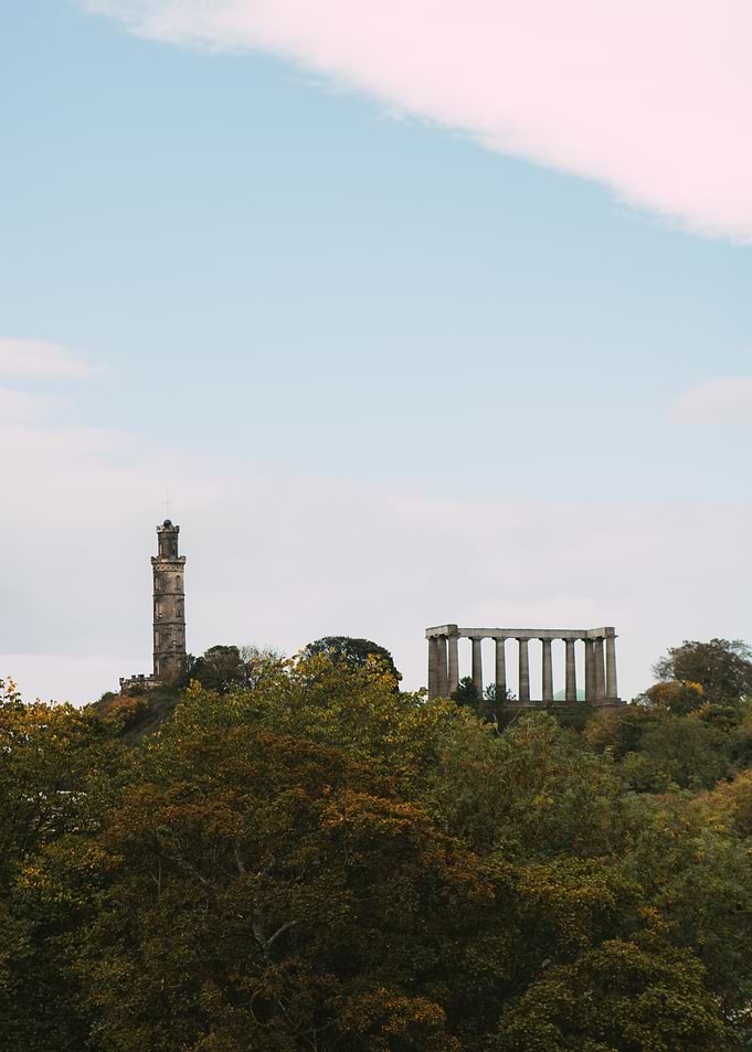 Edinburgh's Landmarks on Calton Hill