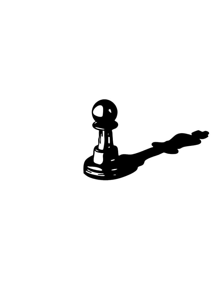Chess Pawn Silhouette