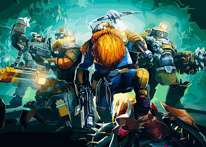 Deep Rock Galactic Dwarves