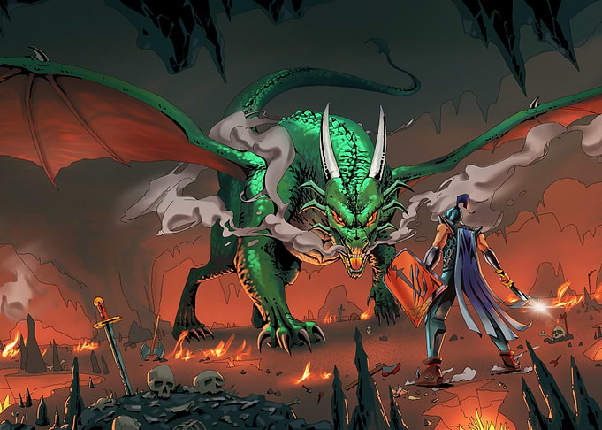 Dragon Slayer Elvarg Fight