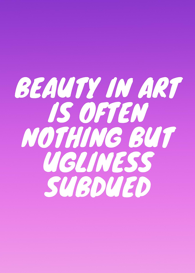 Beauty in Art Text