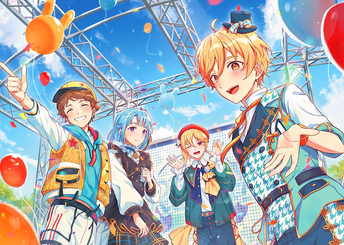 Anime Idol Group Celebration