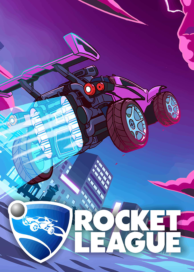 Rocket League Car in Action