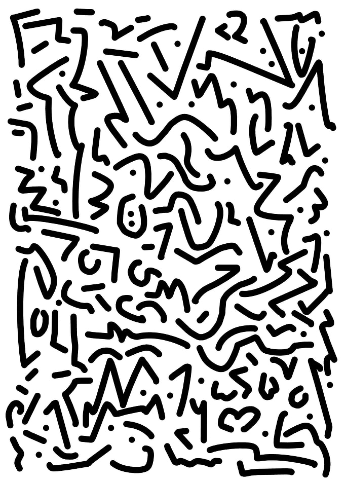 Dots - Doodles Poster