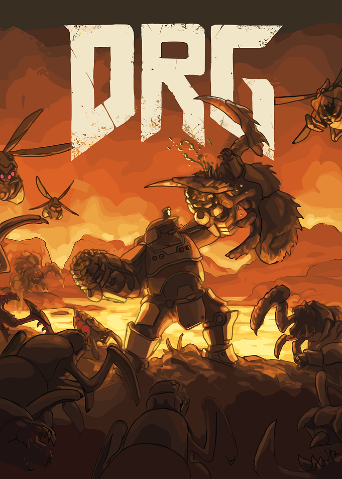 Deep Rock Galactic Artwork