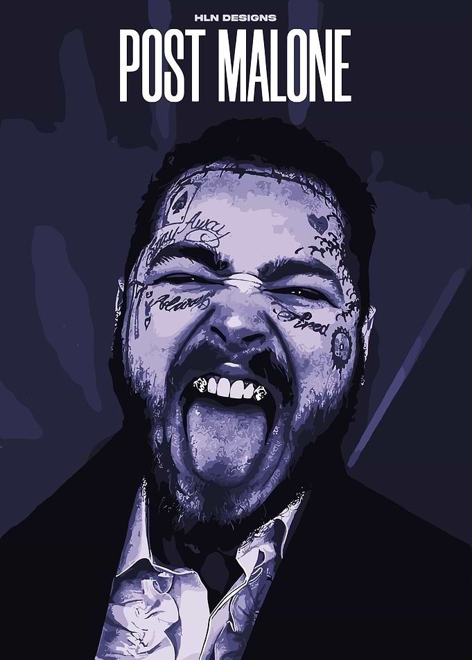 Post Malone Portrait