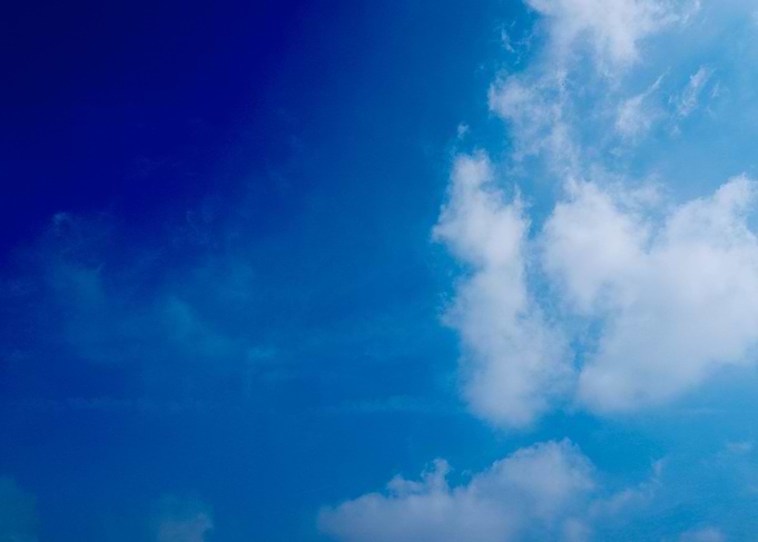 Blue Sky with Clouds