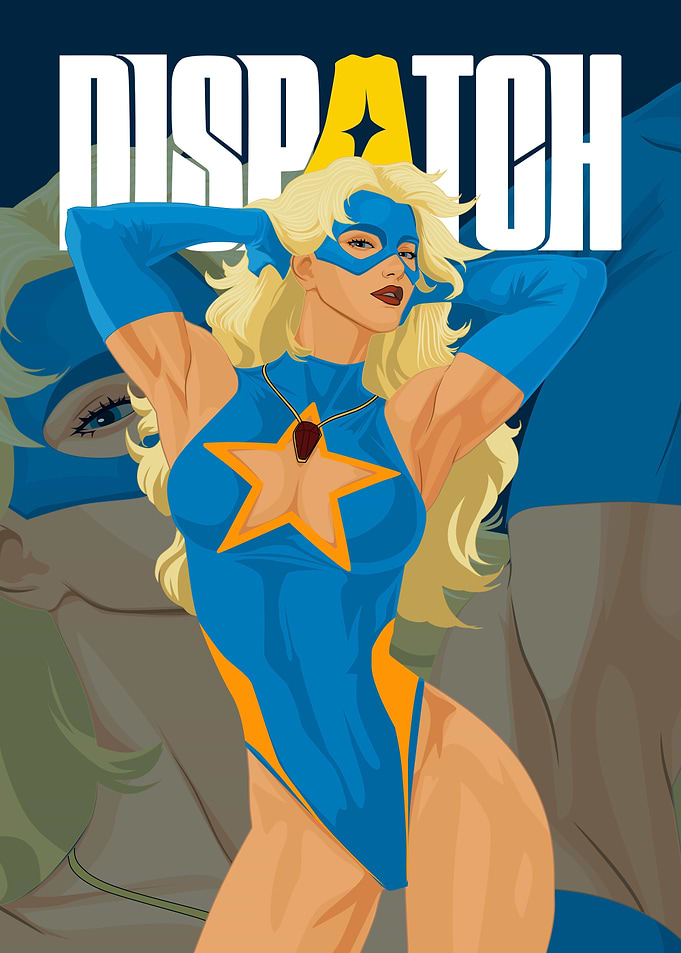 Dispatch Superheroine Digital Art