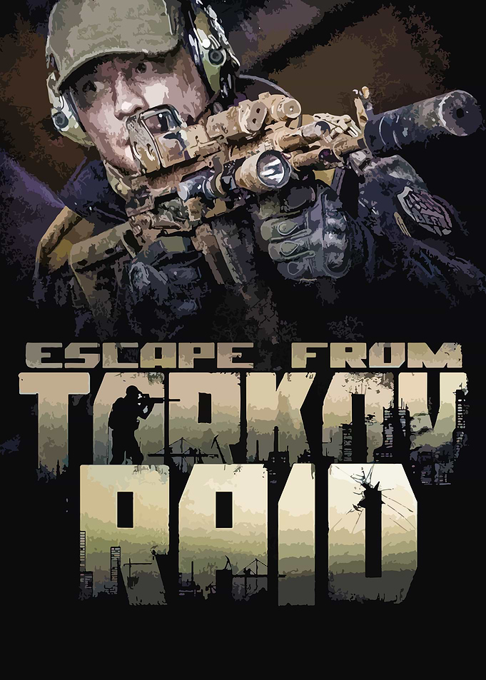 Escape From Tarkov Raid Game Poster