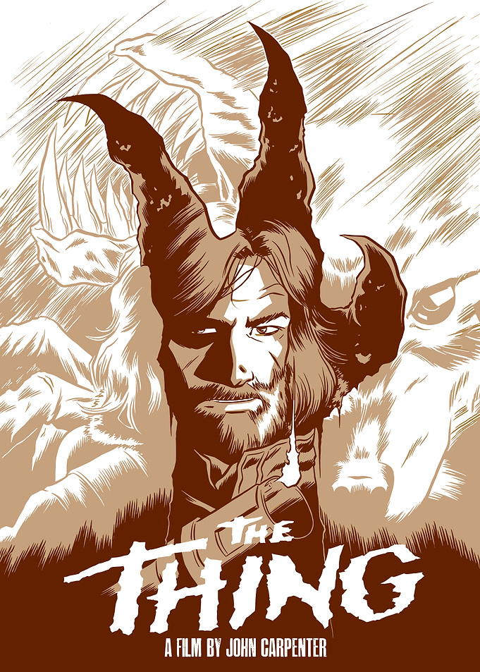 The Thing Movie Poster Art