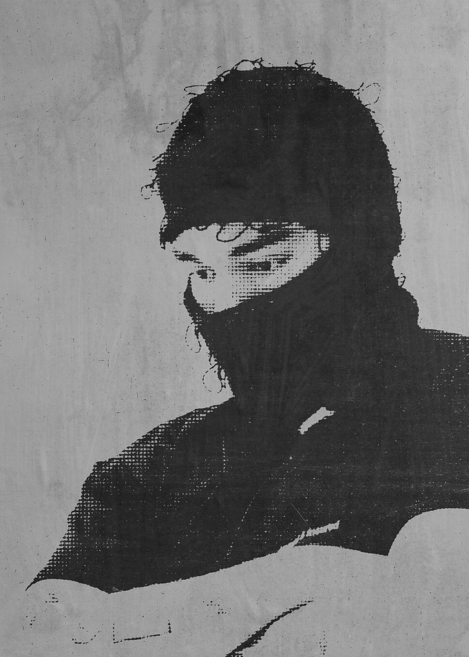 Yeat Portrait Halftone Poster