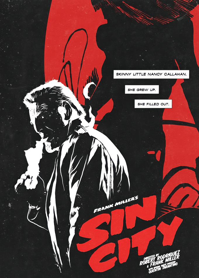 Sin City Comic Book Cover