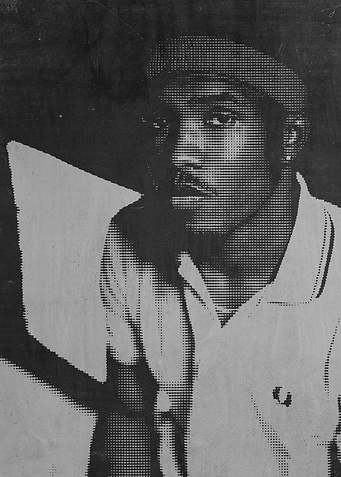 Frank Ocean Portrait Halftone