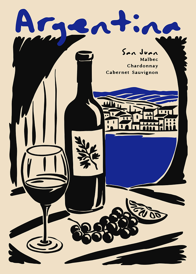 Argentina Wine Still Life