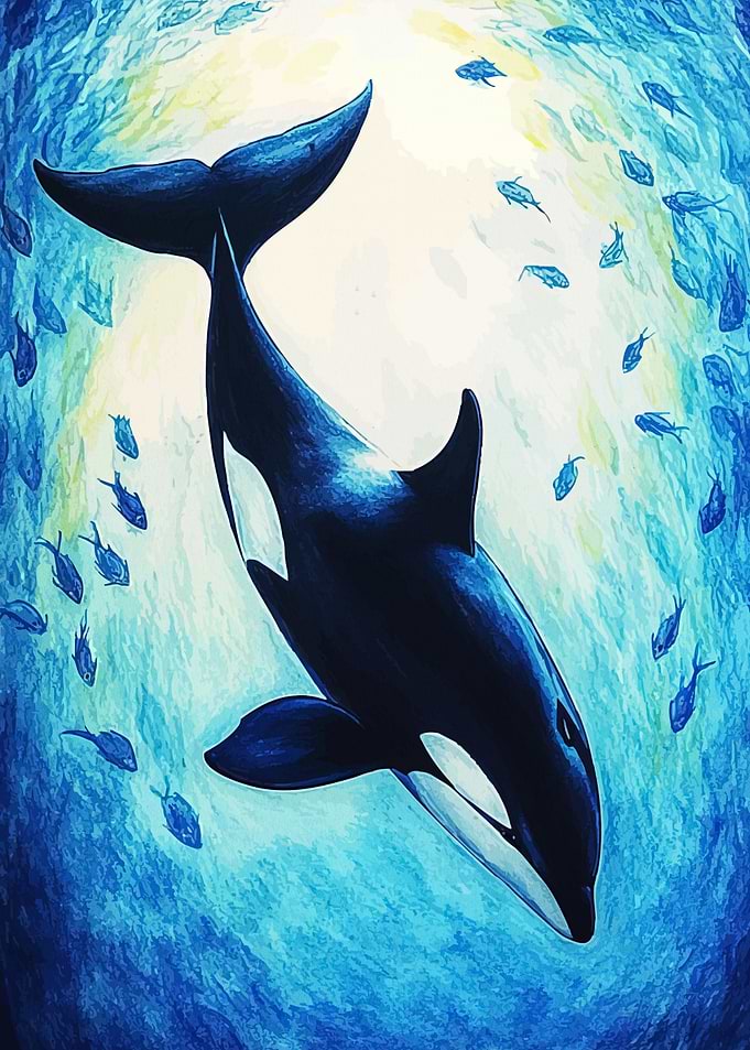 Orca Ocean Depths