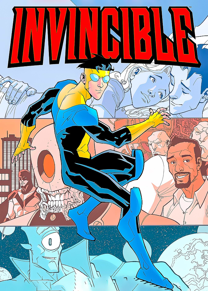 Invincible Comic Book Cover Art